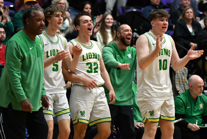 West Linn Central Catholic 6A Oregon boys basketball quarterfinal Taylor Balkom 15